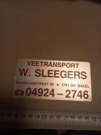 Veetransporten w sleegers Bakel 1, Ophalen of Verzenden, Zo goed als nieuw
