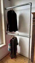 Kledingrek van steigerbuizen – (stevig & industrieel design), Kleding | Dames, Kledingrekken, Ophalen, Zo goed als nieuw