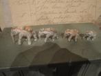 mini olifantjes apart motief 4 stuks porcelijn, Ophalen of Verzenden