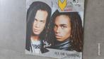 Milli Vanilli Alll or nothing, Ophalen of Verzenden