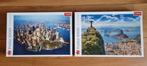 Twee puzzels 1000 stukjes, Hobby en Vrije tijd, Ophalen of Verzenden, 500 t/m 1500 stukjes, Zo goed als nieuw, Legpuzzel