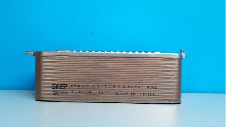 Platenwisselaar Nefit Trendline HRC30 CW5 Swep, Doe-het-zelf en Verbouw, Verwarming en Radiatoren, Gebruikt, Cv-ketel of Combi-ketel