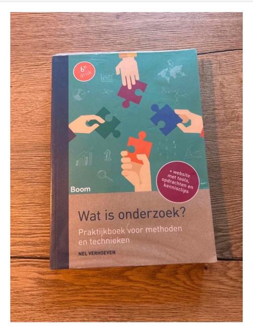 Nel Verhoeven - Wat is onderzoek?, Boeken, Wetenschap, Zo goed als nieuw, Ophalen of Verzenden