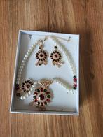 Ketting set met riem, Sieraden, Tassen en Uiterlijk, Kettingen, Ophalen of Verzenden, Nieuw, Overige materialen