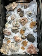 Mineralen Verzameling - 4 Kratten, Verzamelen, Mineralen en Fossielen, Ophalen, Mineraal
