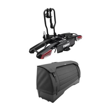 Thule EasyFold 3 fietsendrager met Onto 2 trekhaakbox set beschikbaar voor biedingen