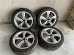 Winterbanden met velgen 215/45R17 - Audi A1, Polo, Ibiza, Fa, Banden en Velgen, 17 inch, Personenwagen, Gebruikt