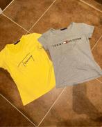 Tommy Hilfiger shirt maat m, Geel, Ophalen of Verzenden, Zo goed als nieuw, Korte mouw