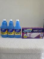 Swiffer Wetjet - 3x reiniger + 1x schoonmaakdoekjes, Huis en Inrichting, Ophalen of Verzenden, Schoonmaakmiddel