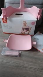 Stokke Tripp Trapp Baby Set Roze, Ophalen, Zo goed als nieuw, Meegroeistoel, Gordel(s)