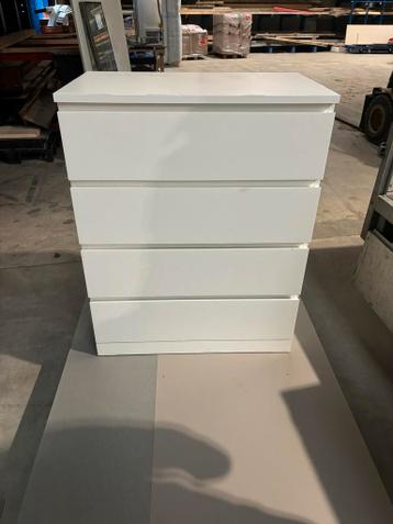 Malm IKEA Kast met 4 Lades - Wit - afbeelding 1