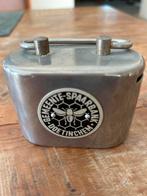 Vintage Spaarpot Gemeente Spaarbank Doetinchem, Ophalen of Verzenden, Gebruikt, Metaal of Blik, Object of Gebouw