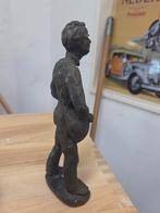 Bronzen beeld - de zaaier- uit nalatenschap, Antiek en Kunst, Ophalen of Verzenden, Brons
