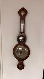 Antieke Houten Barometer, Ophalen of Verzenden, Zo goed als nieuw, Barometer