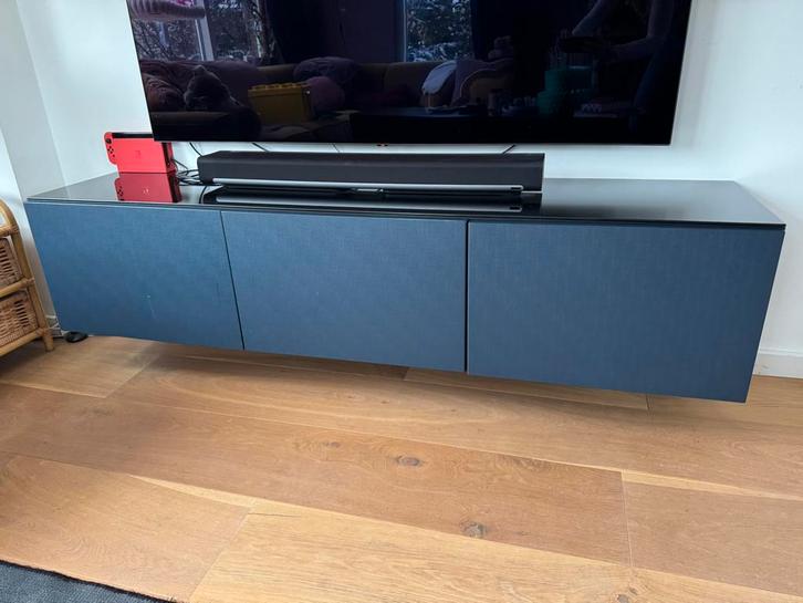 Tv meubel wand meubel tv kast ikea besta, Huis en Inrichting, Kasten | Televisiemeubels, Zo goed als nieuw, Minder dan 100 cm