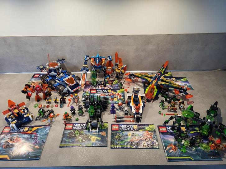 Heel veel lego nexo knights te koop, Kinderen en Baby's, Speelgoed | Duplo en Lego, Zo goed als nieuw, Lego, Complete set, Ophalen of Verzenden
