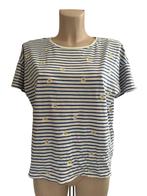 Sissy Boy shirt M, Blauw, Ophalen of Verzenden, Zo goed als nieuw, Korte mouw