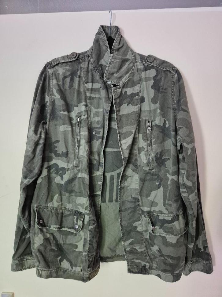 Cargo jack maat S, Kleding | Dames, Jassen | Zomer, Gedragen, Maat 36 (S), Groen, Ophalen of Verzenden