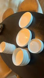 Wit servies., Huis en Inrichting, Keuken | Servies, Ophalen, Gebruikt, Effen, Porselein