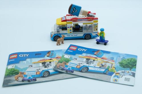 Lego 60253 City Ice-Cream Truck, Kinderen en Baby's, Speelgoed | Duplo en Lego, Zo goed als nieuw, Lego, Complete set, Ophalen of Verzenden