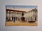 Den Haag, Paleis Noordeinde, met oud auto 'tje, Verzamelen, Ansichtkaarten | Nederland, Ophalen of Verzenden, 1920 tot 1940, Zuid-Holland