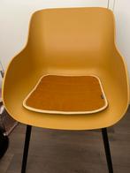 Eetkamerstoelen 2 stuks in Okergeel, Huis en Inrichting, Stoelen, Ophalen, Zo goed als nieuw, Overige kleuren