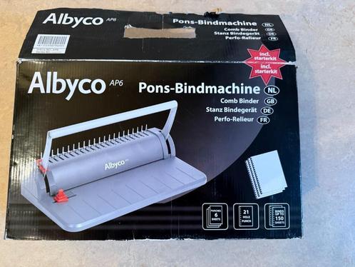 bindmachine pons Albyco AP6 koopje, Diversen, Bureau-accessoires, Zo goed als nieuw, Ophalen of Verzenden