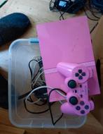 Roze limited edition PlayStation 2 inclusief controller, Spelcomputers en Games, Ophalen, Zo goed als nieuw, Roze, Met 1 controller