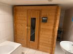 Finse Sauna - 200x200 cm - Zo goed als nieuw!, Sport en Fitness, Sauna, Ophalen, Zo goed als nieuw, Fins of Traditioneel, Complete sauna