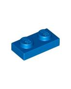 Lego 1x2 blauwe plaatjes, Ophalen of Verzenden, Lego