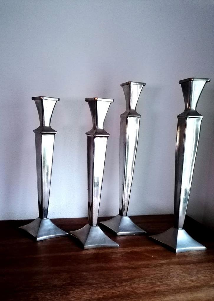 4x Luxe Colmore kandelaars – Hotel Chic stijl, Huis en Inrichting, Woonaccessoires | Kandelaars en Kaarsen, Gebruikt, Kandelaar