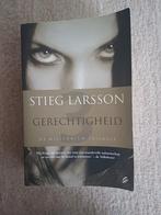 Stieg Larsson - Gerechtigheid, Boeken, Scandinavië, Ophalen of Verzenden, Zo goed als nieuw, Stieg Larsson