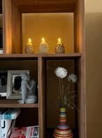 PER STUK TE KOOP: Zeer mooie teakhouten boekenkast (2 stuks), Ophalen, 200 cm of meer, Teakhout, 50 tot 100 cm