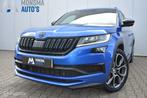 Skoda Kodiaq 1.5 TSI Sportline Racing Blue Pano Canton Virtu, 4 cilinders, Blauw, 1481 kg, Origineel Nederlands