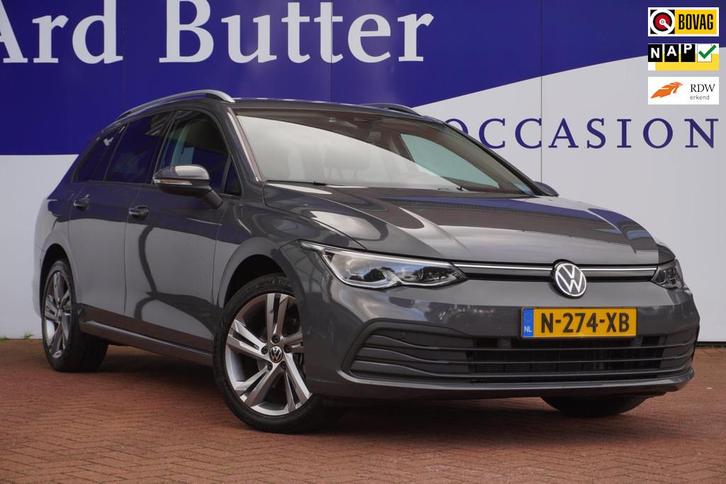 Volkswagen Golf Variant 1.0 eTSI Life Business Vitrual/stuur, Auto's, Volkswagen, Bedrijf, Te koop, Golf Variant, ABS, Achteruitrijcamera