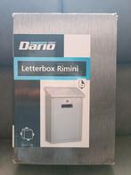 Nieuwe witte metalen brievenbus inclusief 2 sleutels, Ophalen of Verzenden, Nieuw, Staal