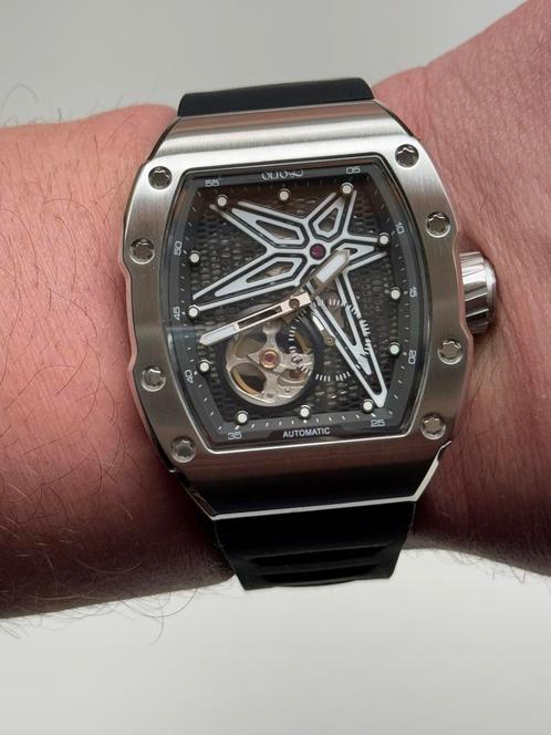 Olto-8 Reef horloge (Richard Mille hommage), Sieraden, Tassen en Uiterlijk, Horloges | Heren, Zo goed als nieuw, Overige merken