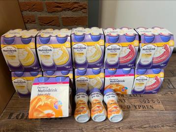47 flesjes Nutridrink juice style Nutrica Nutri drink sap beschikbaar voor biedingen