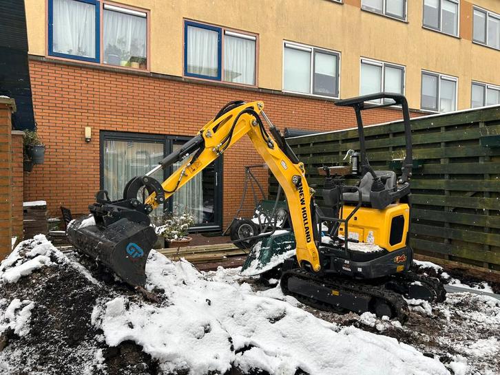 New Holland 2024 model E14D minigraver, Zakelijke goederen, Machines en Bouw | Kranen en Graafmachines, Graafmachine, Ophalen of Verzenden