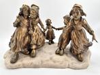 joseph d'aste spelende kinderen brons, Antiek en Kunst, Ophalen of Verzenden