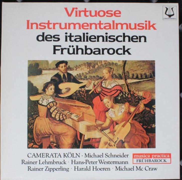 Virtuose Instrumentalmusik Des Italienischen Frühbarock, Cd's en Dvd's, Vinyl | Klassiek, Zo goed als nieuw, Classicisme, Kamermuziek