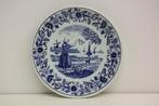 Delfts blauwe bord met meisje in klederdracht. Royal Sphinx., Antiek en Kunst, Ophalen of Verzenden