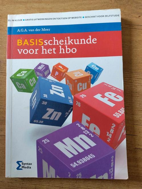 A.G.A. van der Meer - Basisscheikunde voor het HBO, Boeken, Wetenschap, Zo goed als nieuw, Natuurwetenschap, Verzenden