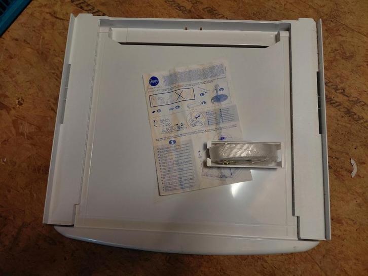 Wpro Stapelkit wasmachine droger met uitschuifbaar plateau, Witgoed en Apparatuur, Onderdelen en Toebehoren, Nieuw, Ophalen