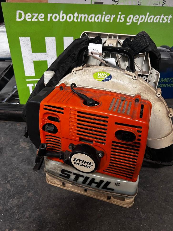 Stihl rugblazer ingeruild start en loopt gewoon, Tuin en Terras, Bladblazers, Gebruikt, Elektrisch, Ophalen