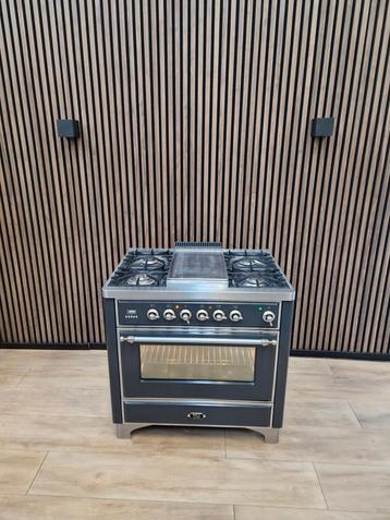 Luxe Antraciet Boretti Majestic Fornuis (Gratis bezorgen) beschikbaar voor biedingen