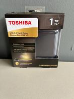 Toshiba Canvio premium 1tb externe HDD USB 3.0, z.g.a.n., Computers en Software, Harde schijven, Ophalen, Toshiba, HDD, Zo goed als nieuw