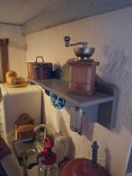 Koffiemolen poppenhuis met geluid, Verzamelen, Ophalen of Verzenden, Poppenhuis