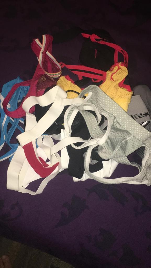 10 Gedragen Jockstraps Maat L/XL, Ophalen, Overige kleuren, Diverse, Overige typen