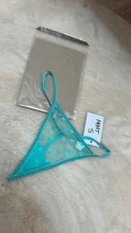 Super leuke string Maat S Kleur turquoise Nieuw, Ophalen of Verzenden, Blauw, String